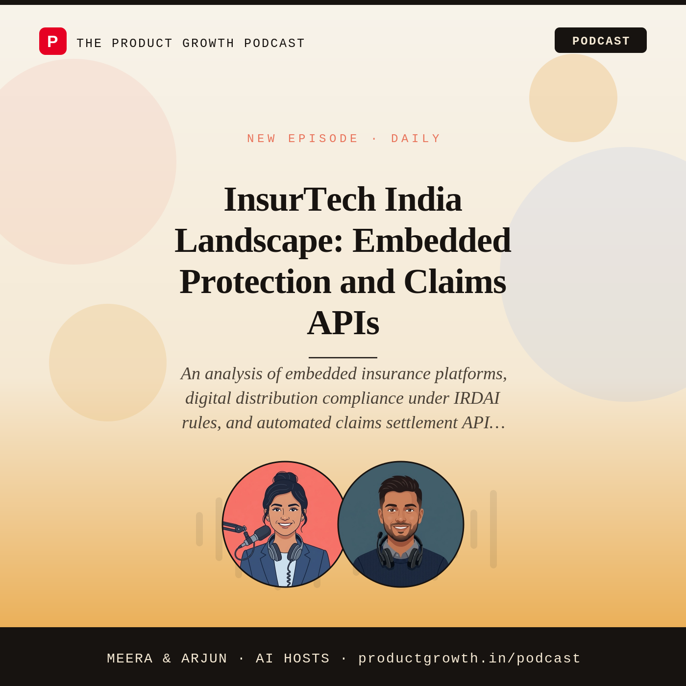 InsurTech India Landscape | productgrowth.in episode artwork