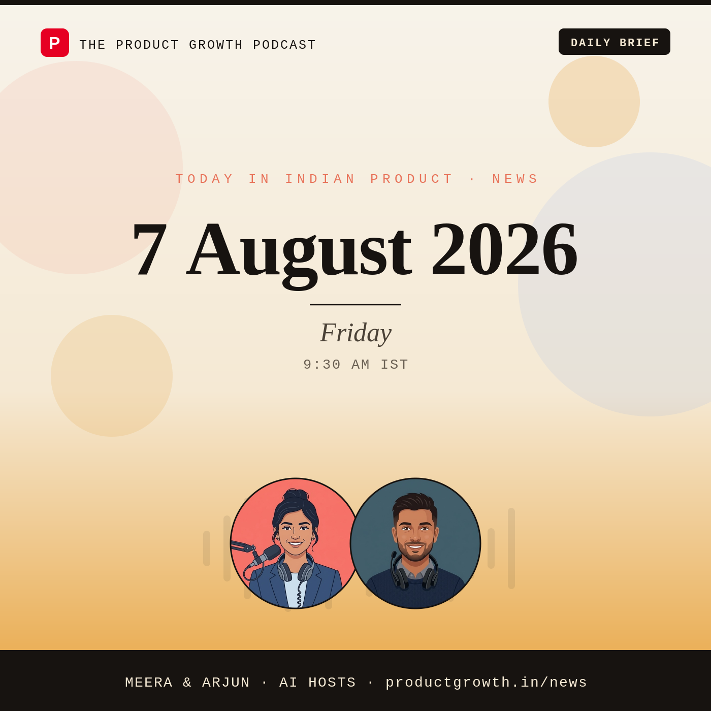 Indian Fintech Faces New UPI Transaction Costs From MDR Levy — Daily Brief, 7 August 2026 episode artwork