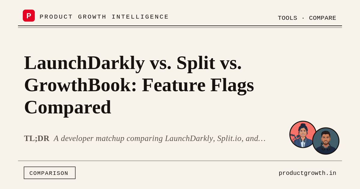 LaunchDarkly vs. Split vs. GrowthBook: Feature Flags Compared